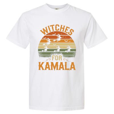 Witches For Kamala Harris Political Election 2024 Garment-Dyed Heavyweight T-Shirt