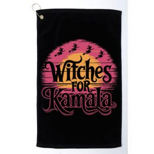 Witches For Kamala Harris Political Election 2024 Platinum Collection Golf Towel