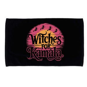 Witches For Kamala Harris Political Election 2024 Microfiber Hand Towel