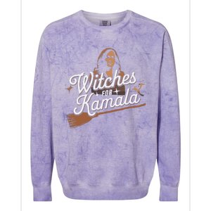 Witches For Kamala Harris Political Election 2024 Colorblast Crewneck Sweatshirt