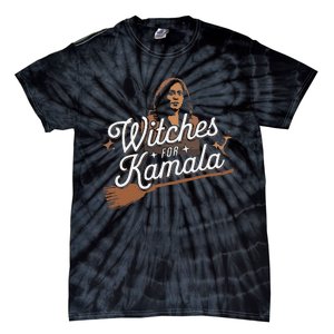 Witches For Kamala Harris Political Election 2024 Tie-Dye T-Shirt