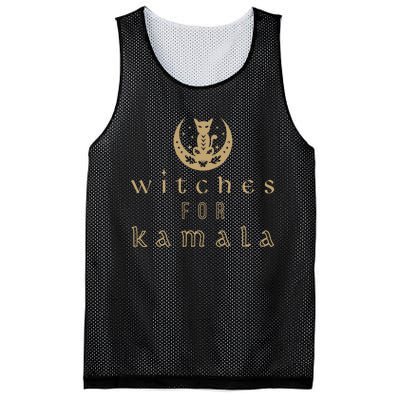 Witches For Kamala Harris Madam President Halloween Mesh Reversible Basketball Jersey Tank