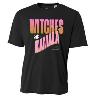 Witches For Kamala Funny Halloween 2024 Cooling Performance Crew T-Shirt