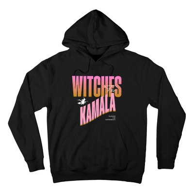 Witches For Kamala Funny Halloween 2024 Hoodie