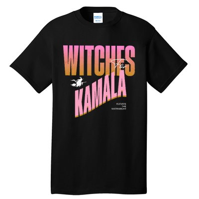 Witches For Kamala Funny Halloween 2024 Tall T-Shirt