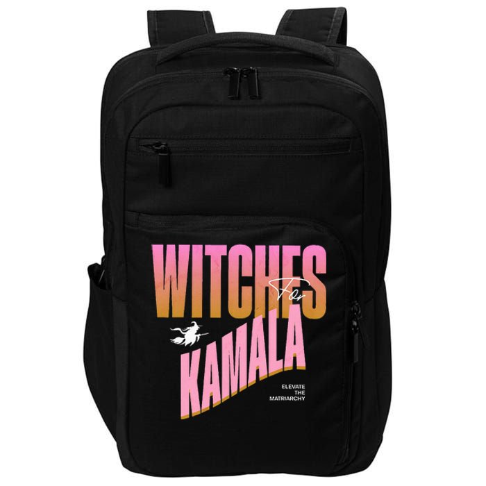 Witches For Kamala Funny Halloween 2024 Impact Tech Backpack