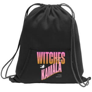 Witches For Kamala Funny Halloween 2024 Sweatshirt Cinch Pack Bag