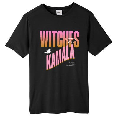 Witches For Kamala Funny Halloween 2024 Tall Fusion ChromaSoft Performance T-Shirt