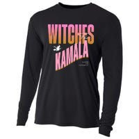 Witches For Kamala Funny Halloween 2024 Cooling Performance Long Sleeve Crew