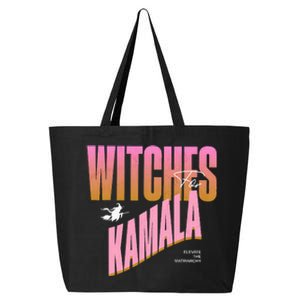 Witches For Kamala Funny Halloween 2024 25L Jumbo Tote