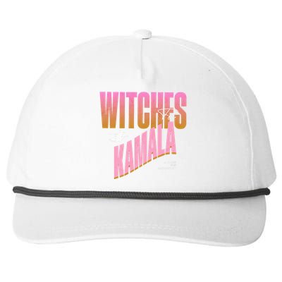 Witches For Kamala Halloween 2024 Snapback Five-Panel Rope Hat