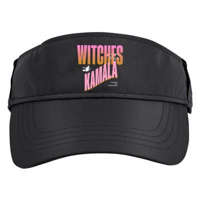 Witches For Kamala Halloween 2024 Adult Drive Performance Visor