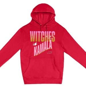 Witches For Kamala Halloween 2024 Premium Pullover Hoodie