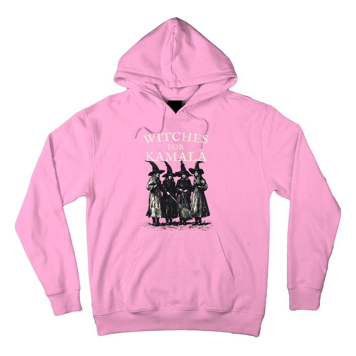 Witches For Kamala Feminist Political Election Halloween Hoodie