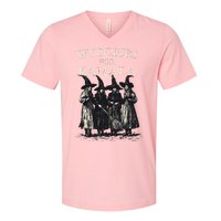 Witches For Kamala Feminist Political Election Halloween V-Neck T-Shirt