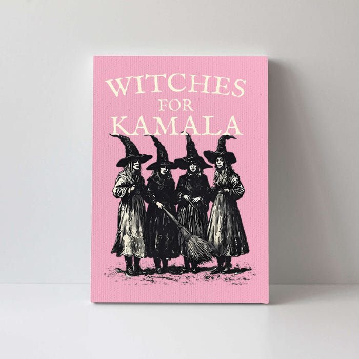 Witches For Kamala Feminist Political Election Halloween Canvas