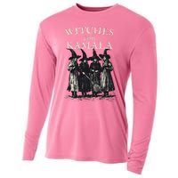 Witches For Kamala Feminist Political Election Halloween Cooling Performance Long Sleeve Crew