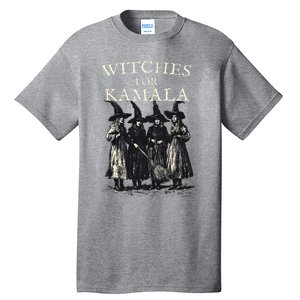 Witches For Kamala Feminist Political Election Halloween Tall T-Shirt