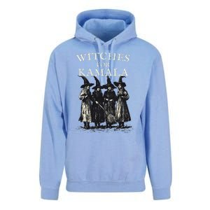 Witches For Kamala Feminist Political Election Halloween Unisex Surf Hoodie