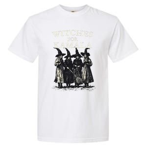 Witches For Kamala Feminist Political Election Halloween Garment-Dyed Heavyweight T-Shirt