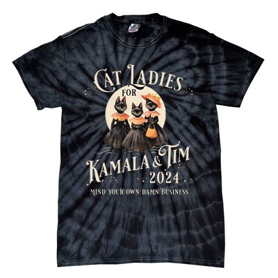 Witches For Kamala Harris Halloween Tie-Dye T-Shirt