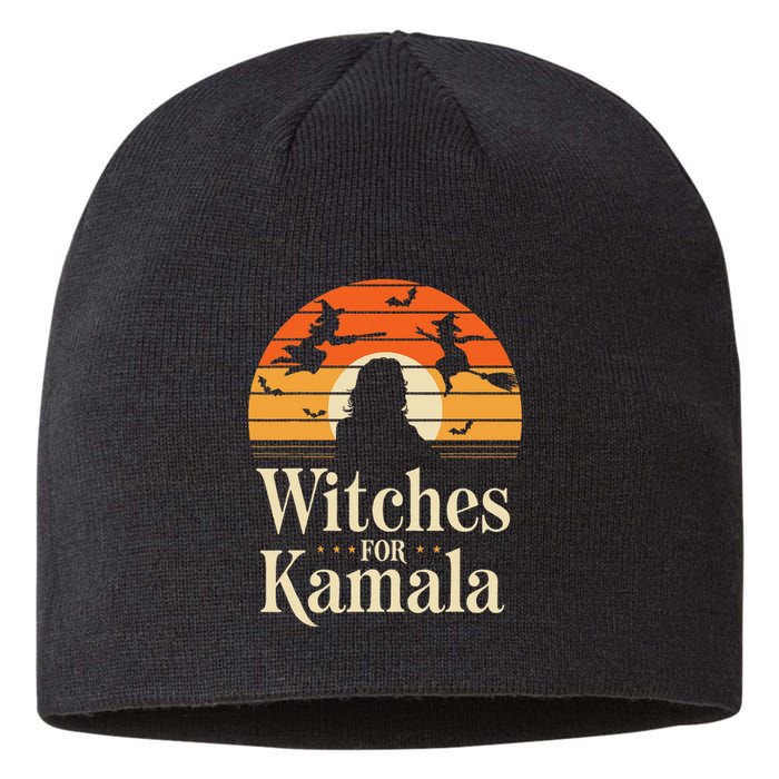 Witches For Kamala Harris Political Election 2024 Sustainable Beanie