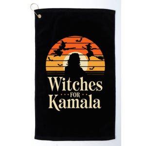 Witches For Kamala Harris Political Election 2024 Platinum Collection Golf Towel