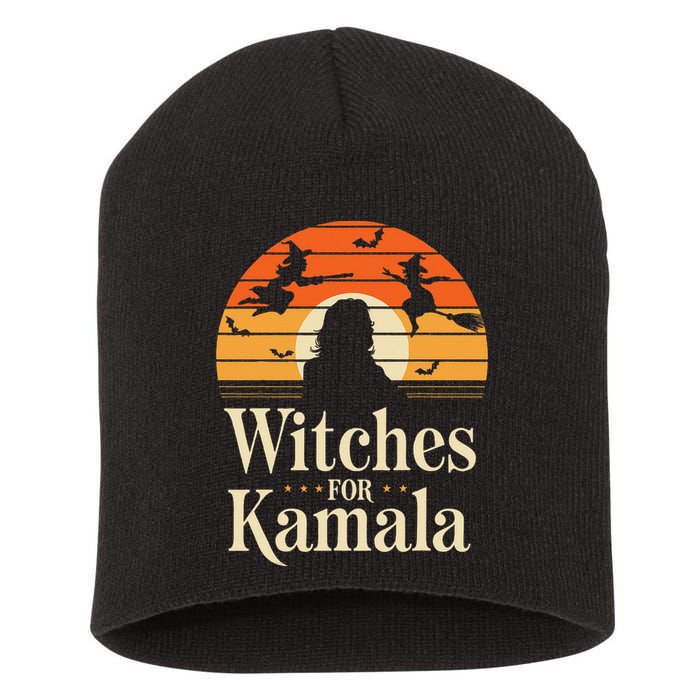 Witches For Kamala Harris Political Election 2024 Short Acrylic Beanie