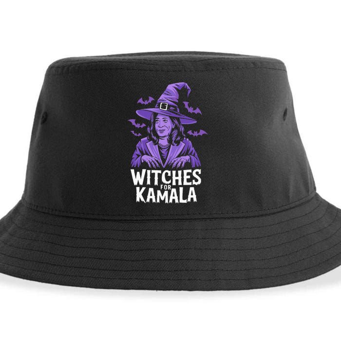 Witches For Kamala Harris Political Election 2024 Apparel Sustainable Bucket Hat