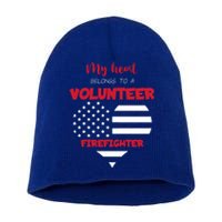 Wife Friend Love Volunteer Firefighter Meaningful Gift Short Acrylic Beanie