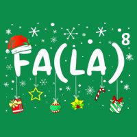 Women Fa (La)8 Funny Christmas Santa Fa La Math Teacher Gift Toddler T-Shirt
