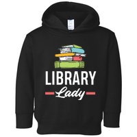 Women Funny Library Lady Librarian Library Assistant Toddler Hoodie