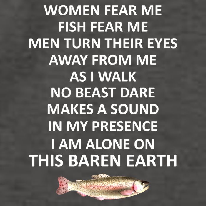 Woman Fear Me Fish Fear Me Turn Their Eyes Away From Me Gift Vector Backpack