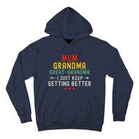 Women Funny Mom Grandma Great Grandma For Mothers Day Hoodie