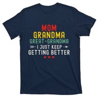 Women Funny Mom Grandma Great Grandma For Mothers Day T-Shirt