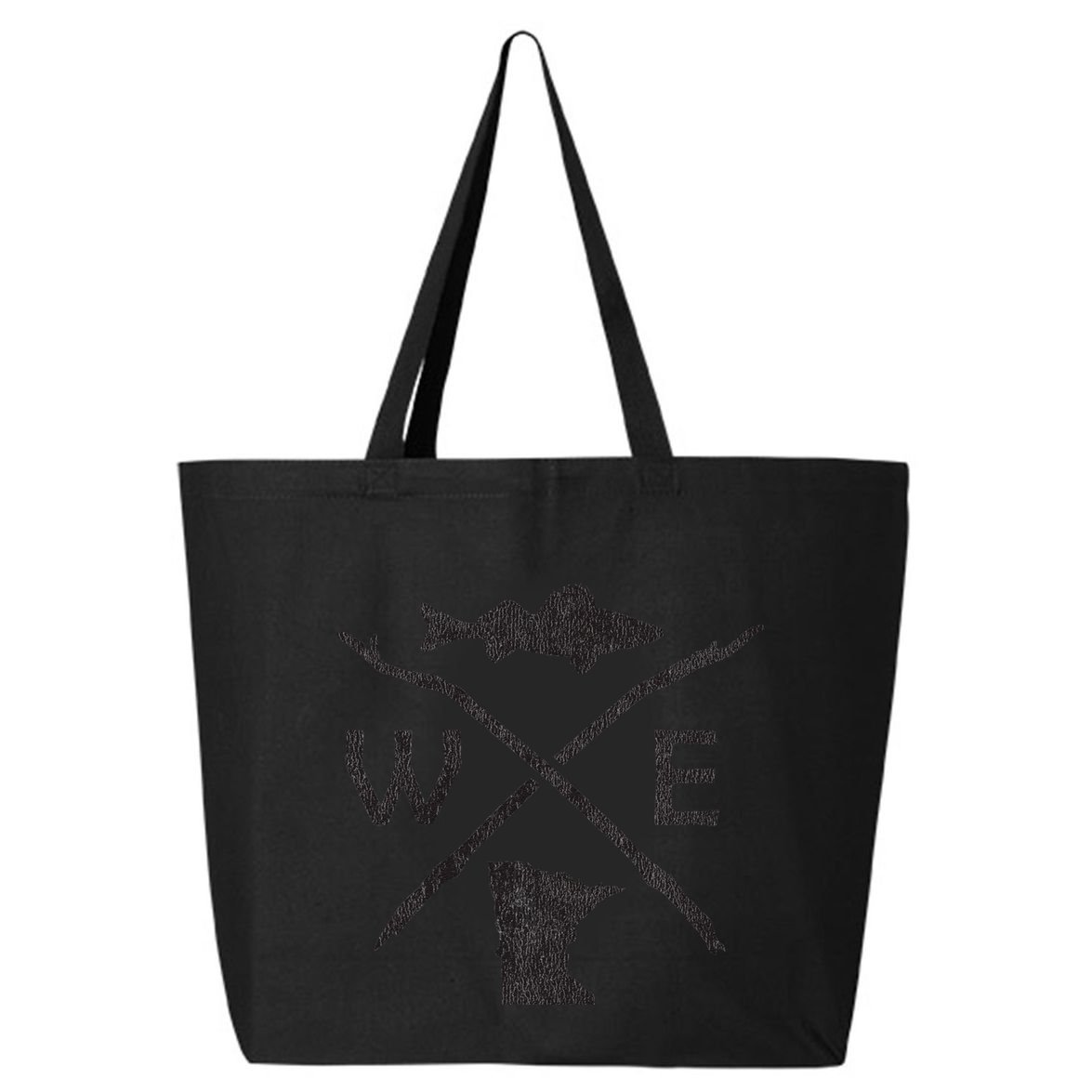 Walleye Fishing Minnesota Walleye Fishing Compass Gift 25L Jumbo Tote