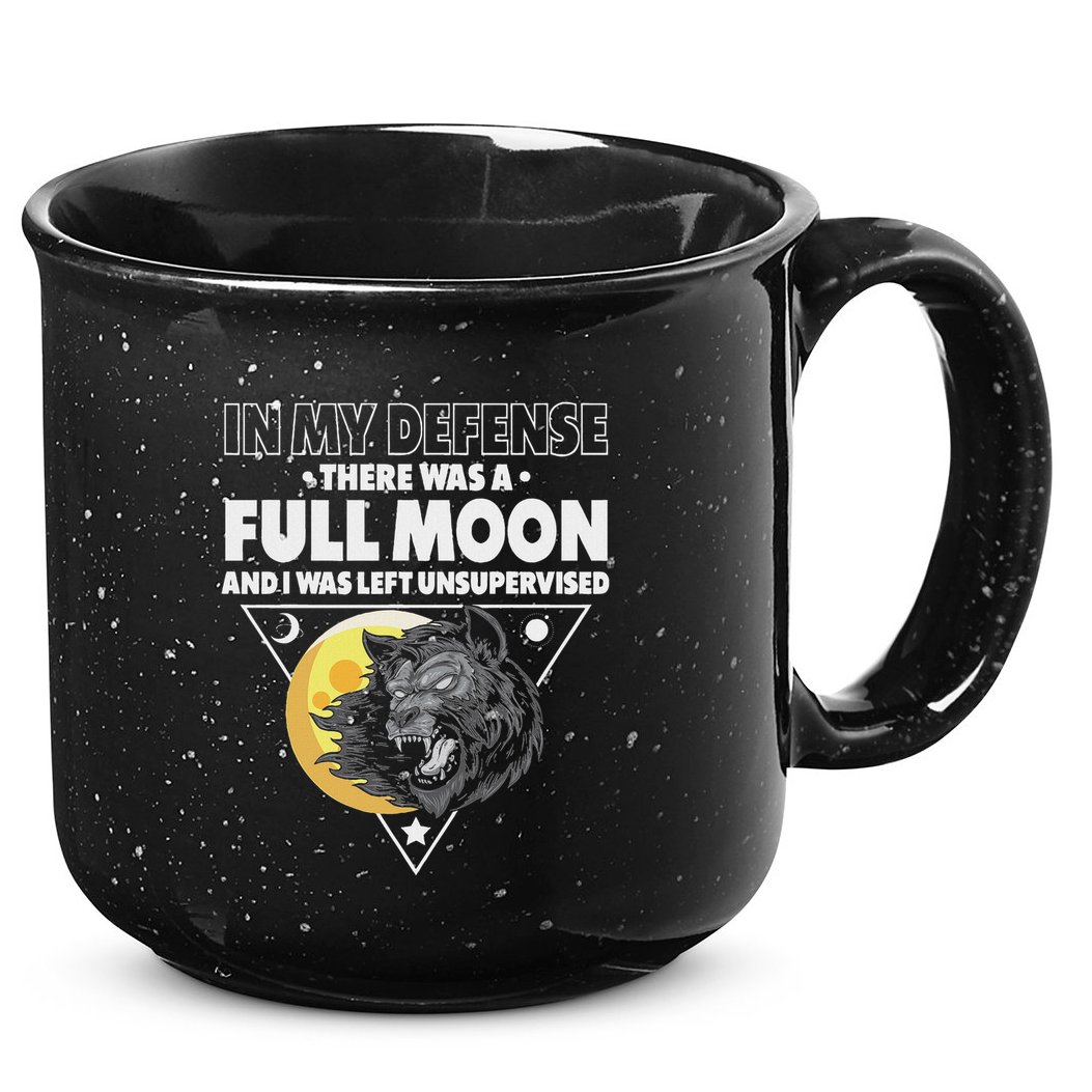 Werewolf Full Moon Werewolf 15oz Campfire Ceramic Mug