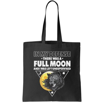 Werewolf Full Moon Werewolf Bag