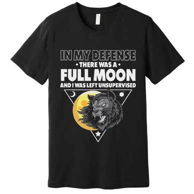 Werewolf Full Moon Werewolf Premium T-Shirt