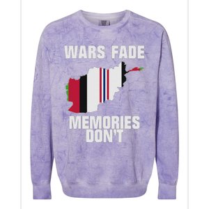 Wars Fade Memories DonT Afghanistan Colorblast Crewneck Sweatshirt