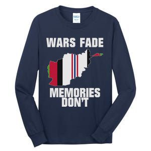 Wars Fade Memories DonT Afghanistan Tall Long Sleeve T-Shirt