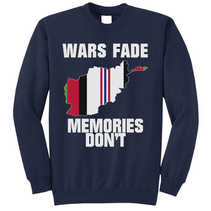 Wars Fade Memories DonT Afghanistan Tall Sweatshirt