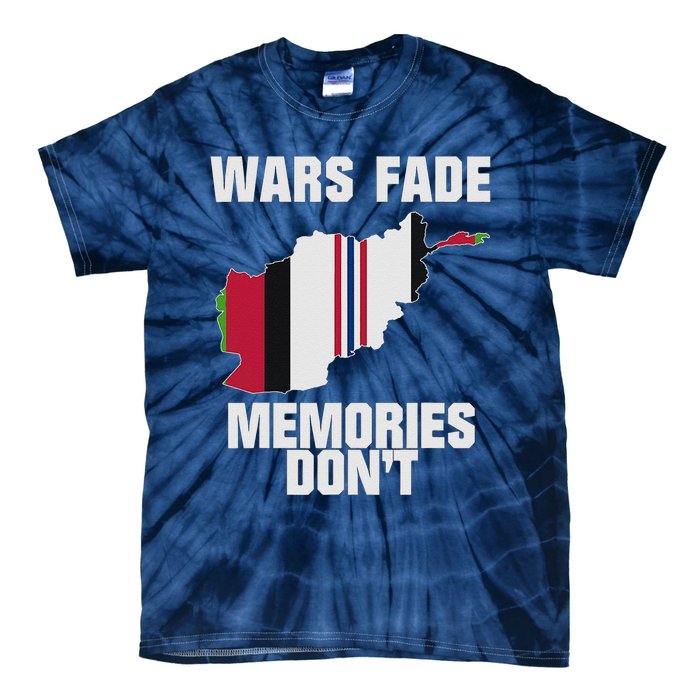 Wars Fade Memories DonT Afghanistan Tie-Dye T-Shirt