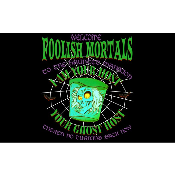 Welcome Foolish Mortals Hatbox Ghost I Am Your Ghost Host Bumper Sticker