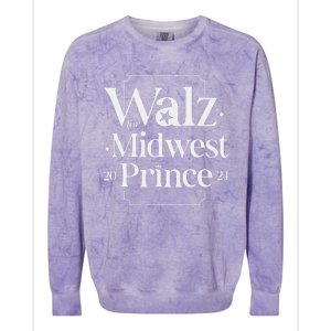 Walz For Midwest Prince Colorblast Crewneck Sweatshirt