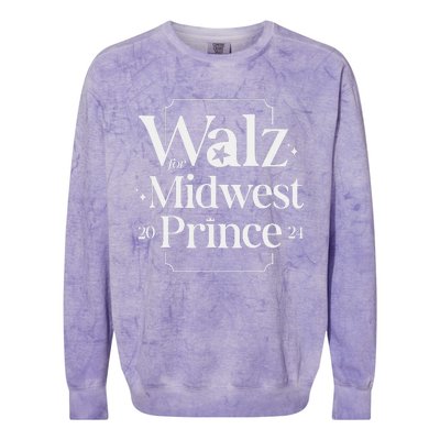 Walz For Midwest Prince Colorblast Crewneck Sweatshirt