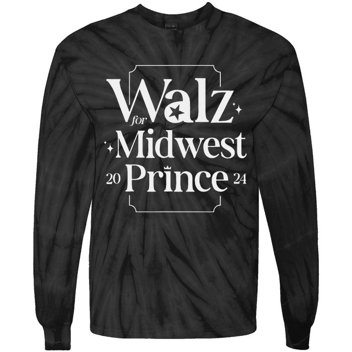 Walz For Midwest Prince Tie-Dye Long Sleeve Shirt