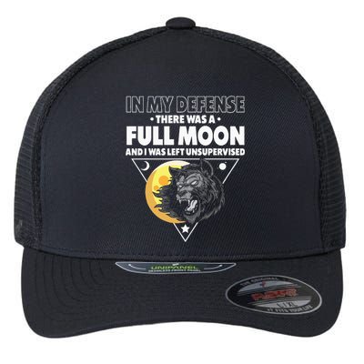 Werewolf Full Moon Werewolf Flexfit Unipanel Trucker Cap