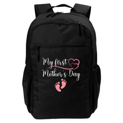 Wo First Mothers Day Mothers Day Pregnancy Announcement Backpack