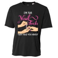 Womens Funny Manicurist Pedicurist For Nail Artists And Beauticians Cooling Performance Crew T-Shirt